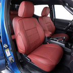 EKR Custom Fit Tacoma Car Seat Covers for Select Toyota Tacoma 2016 2017 2018 2019 2020 2021 2022 2023 Double Cab/Crew Cab - 