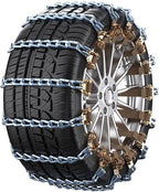 Auto Tightening Snow Chains for Fiat Panda EasyPower (LPG) 2008 2009 2010 2011 2012,adjustable portable highly stable anti-sl