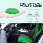Ultimate Green Car Cleaning Gel: Automotive Detailing Putty for Interior Care, Vent Cleaning, and Dust Removal Reusable Clean