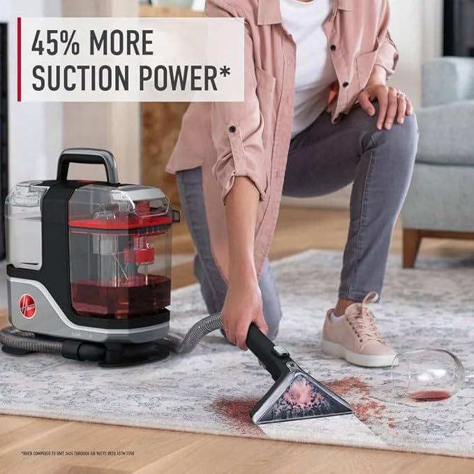 Hoover CleanSlate XL Deep Cleaning Carpet + Upholstery Spot Cleaner Machine with Specialized Tools, Permanent Stain Remover, 