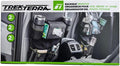 Trekterra Back Seat Organizer – 2-Pack, Dirt & Hair Repellent, Tablet Holder, Multi-Pocket Storage