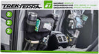 Trekterra Back Seat Organizer – 2-Pack, Dirt & Hair Repellent, Tablet Holder, Multi-Pocket Storage
