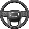 MEWANT Steering Wheel Cover for GMC Sierra 1500 / 2500 / 3500 & Yukon (XL) Hive Microfiber Leather