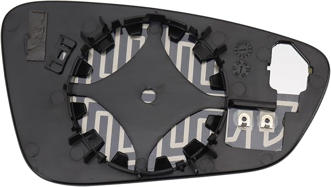 TRQ Driver Side Mirror Glass Heated For Factory Equipped Mirrors Compatible with 2015-2017 Chrysler 200
