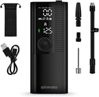 Airmoto and Power Kit Bundle Deal - 1 bundle - Tire Inflator Portable Air Compressor with Power Kit for Charging on The Road - Cordless Air Pump for Car Tires, Motorcycle, Bicycle, Balls