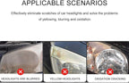 Atomizing Cup Car Headlight Lens Repair Tool Restoration Auto Restore Kit Clear, Refurbished Restoration Renovation Heating Atomization Cup Refurbish Kit