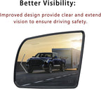 Driver Side Heated Turn Signal Blind Spot Detection Mirror Glass Replacement For 2008-2017 Toyota Sequoia 2007-2020 Toyota Tundra - Side Mirror With Rear Holder