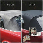 Doc Baileys Black Leather Detail Kit - All-in-One Leather Cleaner, Conditioner, Dye & Waterproofer - Restores Faded Black Lea