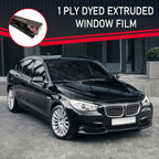 United Professional 1Ply Window Tint Film - 20"x100', 3% VLT, 3 Rolls, Upgraded Dyed PET Film, 1 mil Thickness, 99% UV Block, Deep Shade Privacy Window Tint for Car, Truck, Home – Heat & Glare Control