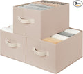 StorageWorks Closet Organizer Storage Baskets, Fabric Storage Bins for Shelves, Closet Organization and Storage Basket, Organ