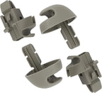 TQPONLY Sun Visor Holder Retainer Clips (2 Pcs) | Compatible with 2000-2003 Dodge Dakota Durango Accessories Car Visor Organizer | Replacement 5GE11TL2AA