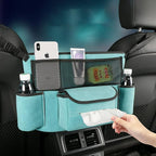 Car Net Pocket Handbag Holder Between Seats Purse Holder for Car Back Seat Organizers Storage Automotive Consoles & Organizers Front Seat Car Handbag Holder Barrier of Backseat Pet Kids 1