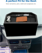 CDEFG for 2026 Ford Maverick Dashboard Storage Tray - Behind Screen Organizer Box 13.2-Inch Screen Dash Tray for 2025 2026 Fo