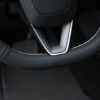 MEWANT DIY Stitching Steering Wheel Cover Wrap for Tesla Model 3 Highland 2023-2025/Model Y 2025 Highland for Tesla Model 3/Model Y Accessories