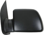 TRQ 2 Piece Driver and Passenger Side Mirror Assembly Set Electric Adjustment No Heat No Memory Black Compatible with 2003-20