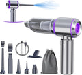 Car Vacuum Portable Cordless 20000PA High Power 4-in-1 Compressed Air Duster & Air Blower & Pump Hand Held Vacuum with Brushl