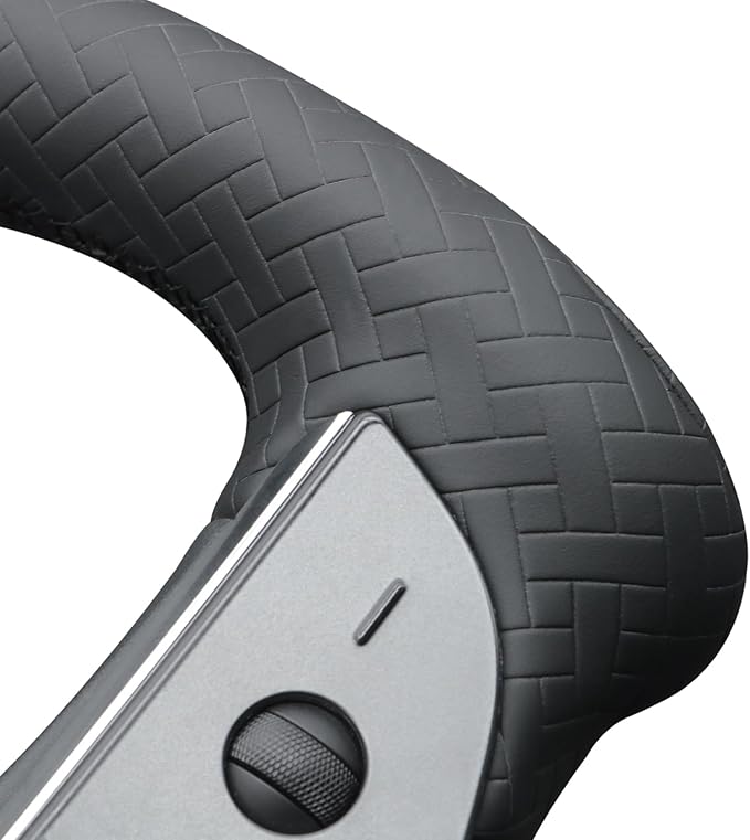MEWANT Hand Stitched Tesla Model S Yoke Steering Wheel Cover Wrap for Tesla Model S 2021-2023 / Model X 2021-2023 Tesla Yoke Steering Wheel Accessories