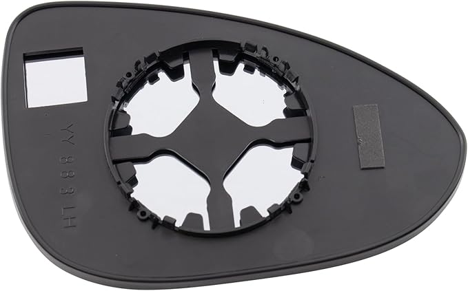 TRQ Driver Side Mirror Glass Clear Snap On Compatible with 2012-2020 Chevrolet Sonic GM1324156
