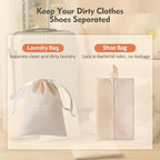 Packing Cubes for Travel - 8 Set Luggage Organizer Bags for Family, Mesh Breathable Travel Packing Cubes for Suitcases Durabl