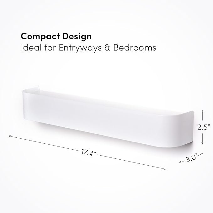 xympo Modern Wall-Mounted Coat Rack with Shelf – Heavy-Duty Steel, 5 Sturdy Hooks, Powder-Coated Finish, Space-Saving Entrywa