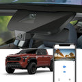 Fitcamx 4K Dash Cam Suitable for Toyota Tacoma & Hybrid 2024-2026, OEM Factory Look, UHD 2160P Video, Built-in WiFi & APP, Lo