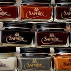 Saphir Medaille d'Or Pommadier Cream 75ml – Natural Cream Leather Shoe Polish, Leather Conditioner for Boots, Handbags