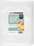 Avid Armor Vacuum Sealer Bags 100 Gallon 11"x16" for Food Saver, Seal a Meal Vac Sealers BPA Free, Heavy Duty Commercial Grad