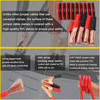 Roadside Car Emergency Kit- Car Safety Kit,Car Kits Emergency,High Power Car Vacuum,Jumper Cable Kits,Reflective Warning Tria