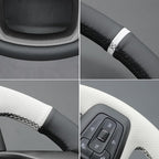 MEWANT Steering Wheel Cover for GMC Sierra Steering Wheel Cover for GMC Sierra 1500 / Sierra 1500 Limited/Sierra 2500 / Sierra 3500/ Yukon (XL) Hive Microfiber Leather