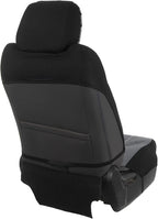 Browning Universal Front and Bench Seat Covers, Water Resistant for Car, Truck, and SUV , Chevron (Heather Gray / Black)