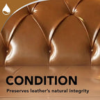 Weiman Leather Cleaner & Conditioner - Cleans, Restores & Protects Leather, UV Protection Prevent Cracking & Fading, For Car 