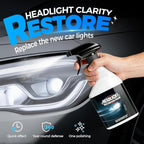 Automotive Headlamp Restoration Fluid Kit, 2026 Upgrade Car Coating Spray Headlight Restoration Kit,Headlight Cleaner And Res