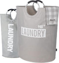 Caroeas Super Large 150L Laundry Basket Pro, Waterproof Laundry Hamper, Collapsible Laundry Basket Easy Storage, Clothes Hamp