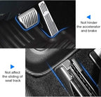 KUST Floor Mats for 2018-2024 BMW X3 G01 Accessories All Weather Floor Mat Custom Fit Floor Liners 2 Row Seat Liner Set 3PCS Black Non-Slip