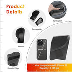for 2024 Toyota Prius Trash Can for 2023-2025 Toyota Prius/Prius Prime Small Car Trash Bin Prius Left Side Front Door Mini Trash Garbage Bin w/Lid for Toyota Prius Accessories (Prius Left Side)