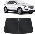 TINGLU Sun Shade for Cadillac XT5 2017-2025 2026Accessories Windshield Sun Shade Window Shade UV Rays Protection Sun Visor Cover with Steering Wheel Sunshade Storage Bag