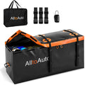 30 CuFt Waterproof Cargo Bag for Hitch Carrier | 60"x24"x36" Trailer Hitch Cargo Carrier | Weatherproof Truck Bed Storage with Straps, Lock & Carry Case | PVC Vehicle Soft-Shell Carriers