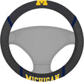 FANMATS NCAA Unisex-Adult Embroidered Steering Wheel Cover