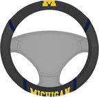 FANMATS NCAA Unisex-Adult Embroidered Steering Wheel Cover