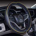 Mayco Bell 2019 New Microfiber Leather Car Extra Large Steering Wheel Cover for Big Trucks (17.5-18'', Yellow)