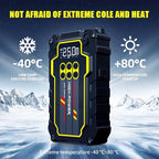 Jump Starter 4000A 12V Car Battery Booster Pack (Up to 7.0L Gas, 5.5L Diesel), Portable Power Bank with Air Compressor,