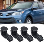 1 or 4Pcs 89341-0C010 Reverse Backup Parking Assist Sensor Replacement for Toyota RAV4 2014-2018, Replacement for Tacoma 2015-2022, Tundra 2014-2021 Replace 89341-0C020 (4)