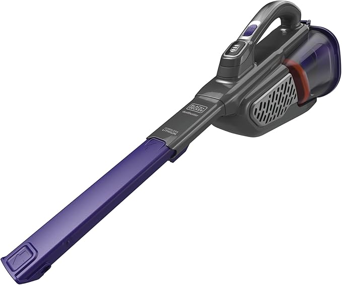 BLACK+DECKER dust buster Handheld Vacuum Cordless, Pet Hair Vacuum, Portable for Home and Car with Pet Brush, Rechargeable, P