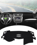 FIILINES Dash Cover for Nissan Altima 2013-2018, Dashboard Cover Altima Accessories Dash Mat Sunshade Nonslip Mesh Protector 
