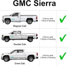 YelloPro Auto Rear Tailgate Window Sunshade Custom Fit for 2019 2020 2021 2022 2023 2024 2025 2026 GMC Sierra 1500 2500HD 3500HD, UV Reflector Sun Protection Accessories (NOT for Sliding Window)