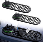 Multifunction Car Anti-Slip Mat, 2026 New Rotatable Anti Skid Car Dashboard Pad with Temporary Parking Numbe, Universal Car P
