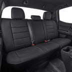 EKR Custom Fit Tacoma Rear Car Seat Covers for Select Toyota Tacoma 2016 2017 2018 2019 2020 2021 2022 2023 Access Cab - Seco