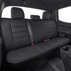 EKR Custom Fit Tacoma Rear Car Seat Covers for Select Toyota Tacoma (Petrol) 2024 2025 2026 Double cab SR,SR5,TRD Sport,TRD O