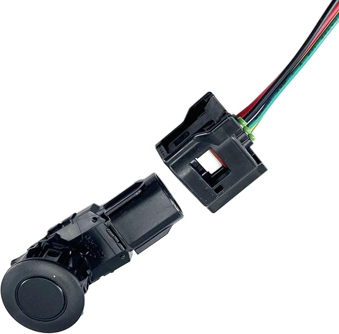 89341-0C010 Parking Sensor Reverse Backup Parking Assit Sensor with Connector Plug Pigtail Wire Harness Compatible with Tacom