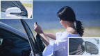 2 Pack Car Driver Side Window Sun Shade Universal Car Side Window Screen for Camping-Fit Most Sedans, Compact SUVs